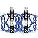 Produktbild BETECK Fahrradpedale Mountainbike Pedale Trekking Bike MTB Pedale mit Achsendurchmesser 9/16 Zoll Ultraleicht aus Aluminium Platform Pedale für BMX Mountain Fahrrad