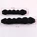 NALATI Beauty Buns Magic Hair Styling Styler Twist Ring Former Shaper Doughnut Donut Chignon Bun Maker Clip Hair Curler Accessory Small & Large (Big, Black)