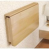 [Platzsparend und zusammenklappbar] Der wandmontierte Schreibtisch ist die perfekte Arbeitsplatzlösung für Ihr Zuhause oder Büro. Dies ist ein wandmontierter Schreibtisch, der an der Wand montiert werden kann. Sein Design maximiert Ihre Grundfläche. Das vielseitige Design erleichtert das Zusammenlegen und Verstauen bei Nichtgebrauch. Es ist sehr platzsparend.
