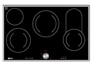 Neff T18BT16N0 Czarny Wbudowany 80 cm Płyta indukcyjna strefowa 9 stref(y)