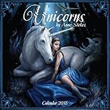 Unicorns by Anne Stokes - Einhörner von Anne Stokes 2018: Original Flame Tree Publishing-Kalender [Kalender] (Wall-Kalender) by 