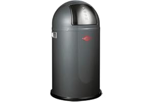 Wesco Pojemnik na odpady Pushboy Junior 22 litry, grafitowy, 63 x 35 cm