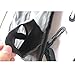 33*35cm Waterproof Multi Function Adjustable Strap Kids Snacks Bottle Tissue Hanging Pouch Pockets Pram Hanging Pallet Pushchair Buggies Stroller Caddy Handlebar Organizer Mesh Storage Bag (Black)