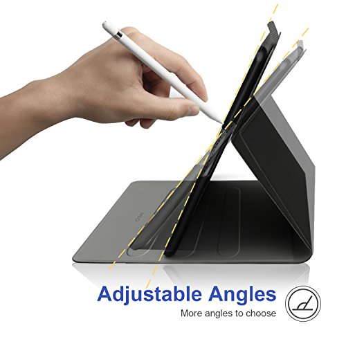 Huawei MediaPad M3 Lite 10.1 hülle, IVSO hochwertiges PU Leder Etui hülle Tasche Case – mit Standfunktion, super 360° Anti-Wrestling, ist für Huawei MediaPad M3 Lite 10.1 Tablet-PC perfekt geeignet (Schwarz) - 8