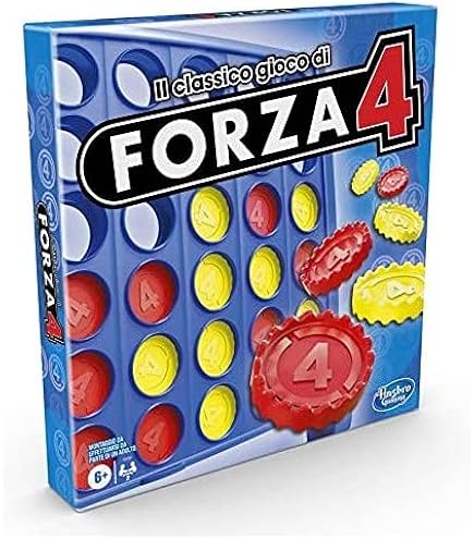 Hasbro Gaming '4 Vince' - Gioco Da Tavolo Di Strategia Per 2 Giocatori - Divertimento Per Famiglie E Bambini Dai 6 Anni - 5