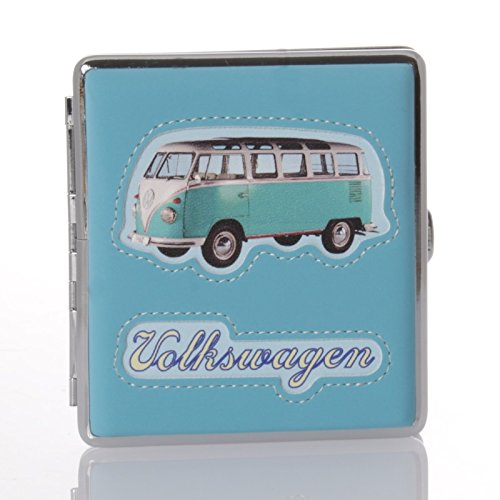 Preisvergleich Produktbild VW Bulli Zigarettenetui, hellblau