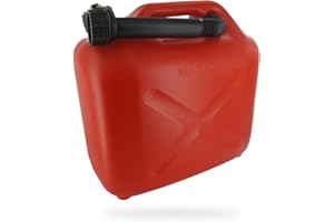 GREENSTAR Kanister 10 l – plastikowy kanister z lejkiem – standard UN-Standard do transportu towarów niebezpiecznych