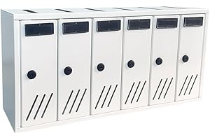 1000BRICO Cassetta Condominiale per interni Serenity 6 Comparti Nuova, Robusta e Completamente Prodotta in Italia