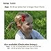 Pinwheel Bow Hair Clip - Toddler TruStay Clip - Best NO Slip Barrette For Fine Hair (TA8-Navy)