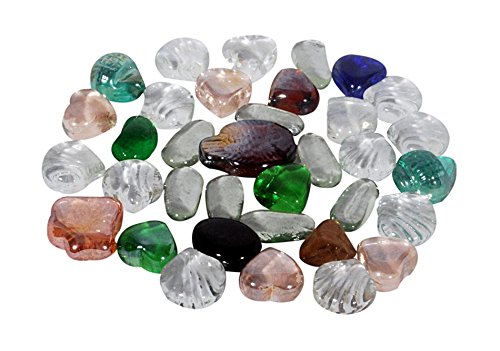 Orchard Multicolor Decorative Glass Pebbles RS.399 (69.00% Off) - Amazon