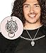 Produktbild Fancy Me Damen Herren House Wappen Wolf Löwe Drachen TV Buch Fächer Schmuck Halloween Kostüm Kleid Outfit Zubehör Halskette - Wolf