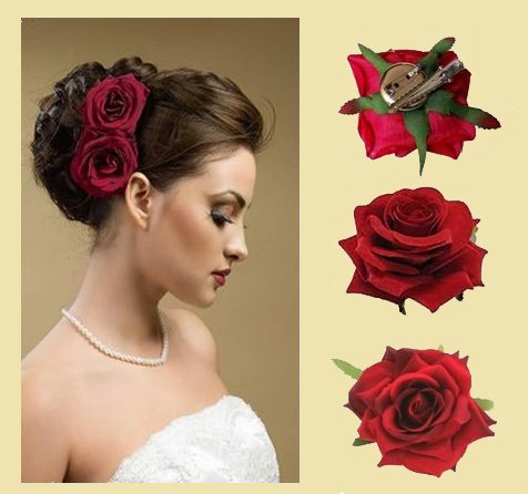MAJIK Colorful Artificial Flowers Hair Clips/Pins For Womens and Girls Hair Accessories, 2 Pcs, 10 Gram, Pack Of 1 (Red) RS.168 (83.00% Off) - Amazon MAJIK Colorful Artificial Flowers Hair Clips/Pins For Womens and Girls Hair Accessories, 2 Pcs, 10 Gram, Pack Of 1 (Red) RS.168 (83.00% Off) - Amazon