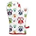 Produktbild Dschungel Wald Eule Vogel Einzeln Küche Bbq Ofen Kochen Backen Handschuhe Fausthandschuhe Dickes Gepolstert Baumwolle Fäustlinge