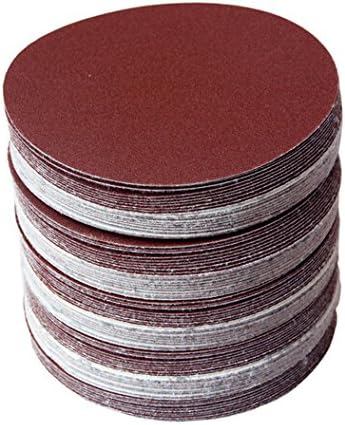 20pcs 5 Inch 125mm Round Sandpaper Disk Sand Sheets Hook &amp; Loop Sanding Disc Grit 80-1000 for Choose