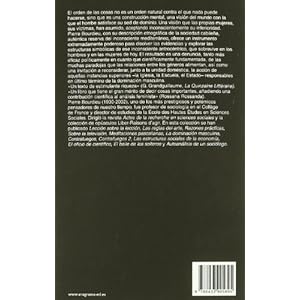 La dominacion masculina / The Masculine Domination