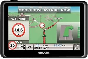 Snooper TRUCKMATE S6900 Truck Sat Nav UK with Live Traffic - HGV Sat Nav Trucks UK 2024 - Lorry Sat Nav UK, Black