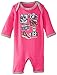 Converse Baby-Girls C.T.P 063884 Core Romper, Pink Paper, 6-9 Months