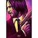 Produktbild John Wick Kapitel 3 Movie Wall Art Poster und Drucke Leinwandbilder mit massiven Holzrollen, gerahmt für Raumdekor 40 x 60 cm Ohne Rahmen