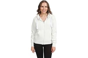 H&F Girls Women Ladies Plain Full Sleeve 2 Pocket Zip Up Plus Size Fleece Hoodie Jacket Cardigan Winter Top Plus Size XL XXL XXXL 8-22 ** 21 Colors **