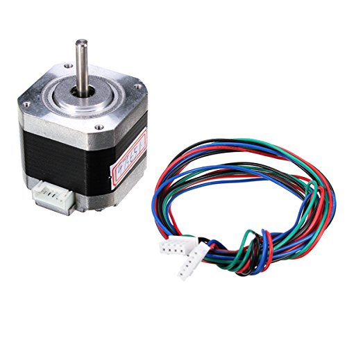 Mohoo Schrittmotor 4.8V 6.6W 3D Drucker 4240 Zwei Phasen Vier Draht 1,8 Grad RepRap Standard 40mm