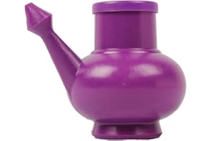FITNESS MAD Yoga-Mad Unisex Adult Genie Neti Pot Neti Pot - Purple, 240ml