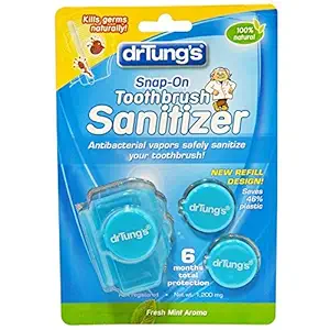Snap-On Toothbrush Sanitizer by Dr. Tung's