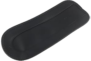 FINMOKAL Bavoir de garde-boue arrière en cuir pour Harley-Davidson Dyna Fat Bob/Low Ride/Street Bob/Super Glide/Wide Glide FXDFSE FXDFSE2 FXDF FXD I FLD Noir