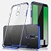 Produktbild Hülle Huawei Mate 10 lite,Transparent Silikonhülle für Huawei Mate 10 lite,SaKuLa [Crystal Klar] Plating TPU Schutzhülle Silikon Handyhülle für Huawei Mate 10 lite, Ultra Dünn Schlank-Style Hadytasche Case Premium Kratzfest Soft Weiche Flex Gel Durchsichtige Tasche Handytasche Etui Bumper Schutz Schale Cover für Huawei Mate 10 lite-Königsblau