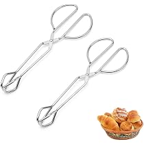 3er Set Edelstahl-Scherenzangen (9/11/12 Zoll) – Grillzangen Zum Wenden, Kochen & Backen, Hitzebeständig