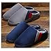 Cozy & Warm Indoor Plush House Slipper For Men, Navy