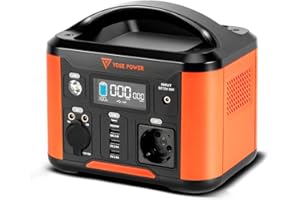 SEASON Générateur Portable de Secours 388Wh/300W, Power Station 108000mAh, Panneau Solaire 1x100W, pour Pique-nique voyage camping (300w388wh)