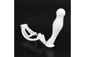 MKGMYGZ Fufu Clip Castidad Dispositivo de anillo para pene masculino Jaula para pene Cinturón de castidad Sissy Jaula para pene Entrenador masculino Jaula de castidad Ejercicio para pene Juguete sexual