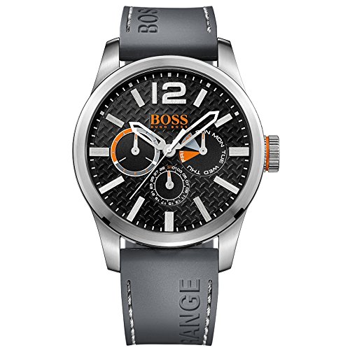 BOSS Orange Herren-Armbanduhr PARIS Multieye Analog Quarz Silikon 1513251 BOSS Orange Herren-Armbanduhr PARIS Multieye Analog Quarz Silikon 1513251