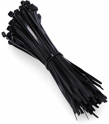 Fischer Fascetta Cablaggio Per Tubi E Cavi, 2,5X100 Mm, 87478, Trasparente, 100 Pezzi - Foto 6