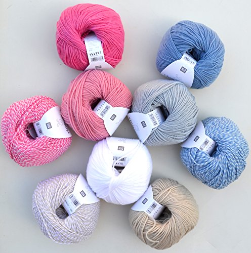 Rico Design rico baby classic dk Strick- und Häkelgarn Babywolle smokey rose - 2