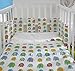 20 Cot or Cot Bed Large Bumper Pods In Ellefunk Design 41cm x 23cm