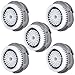 Price comparison product image 5x brossante Head hofoo® Refill for Normal Clarisonic Skin Cleansing of the face (Natural Product). Works with Mia Alpha Fit Aria) Smart Profile (1, 2, 3, Plus, Sonic Radiance