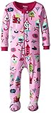 Hatley Baby Girls Infant Footed Coverall Bird House Sleepsuit