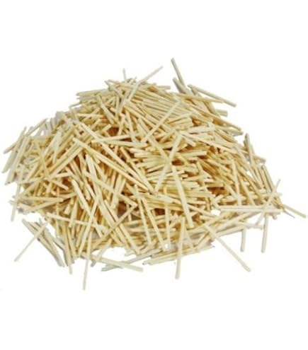 Lot De 300 Allumettes En Bois Naturel Pour Modélisme Et Loisirs Créatifs - 50mm X 2mm X 2mm