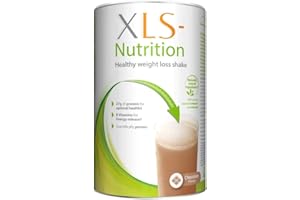 XLS-NUTRITION XLS Nutrition Weight Loss Meal Replacement Shake - Weight Control Diet Supplement - 400g, Chocolate Flavour, 10 Servings