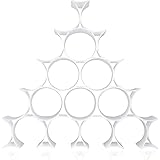 Kartell 76801Z Portabottiglie da 16 Pezzi, Opalino, Acrilico