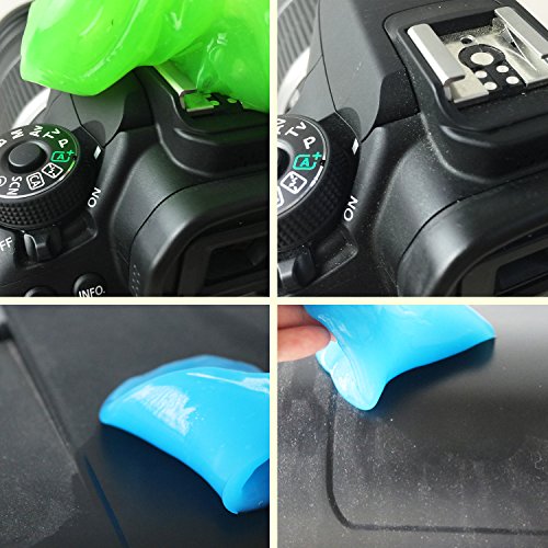 Keyboard Cleaner – Remove Dust, Hair, Crumbs from Keyboard, Keypad, Air Vent – Rid Your Electronics of Germs – Effective and Efficient(1PCS yellow) - 4