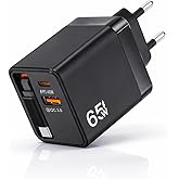 65W S&uuml;per Hızlı Şarj Adapt&ouml;r&uuml; &ndash; PD 45W + QC 3.0 &Ccedil;ekilebilir Kablolu
