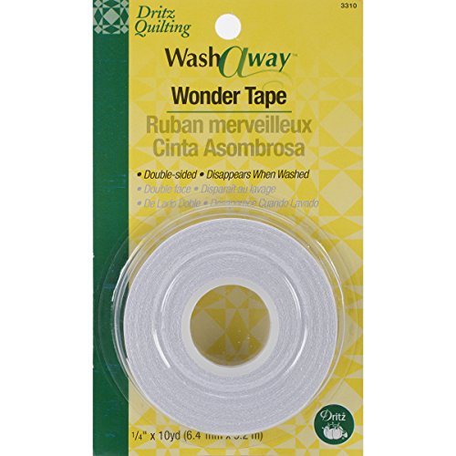 Dritz Cinta Quilting Washaway Wonder Tape-.25-Inch X 10yd