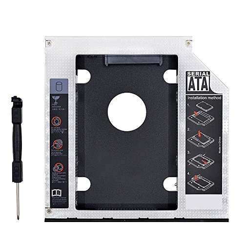 BlueBeach® 12.7mm SSD SATA 3.0 Caddy Adapter 2.5 „HDD Festplatten-Zubehör Fall - 2