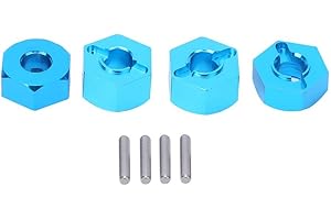 VBESTLIFE Vbest life Aleación de Aluminio RC Hex Mount, 5MM Hex Mount Acoplador Reemplazo de Accesorio Compatible con ECX 2WD 1/10 RC Hobby Car