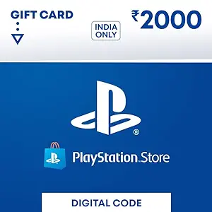 Rs.2000 Sony PlayStation Network Wallet Top-Up (Email Delivery in 1 hour- Digital Voucher Code)