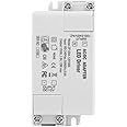 Luqeeg LED Power Transformer, Dimmable LED Driver Transformer, Driver Switch Power Transformer, for Mr11/G4/Mr16/Gu5.3 12V LED Bulbs, AC 100-240V to DC 12V, Short Circuit & Overload