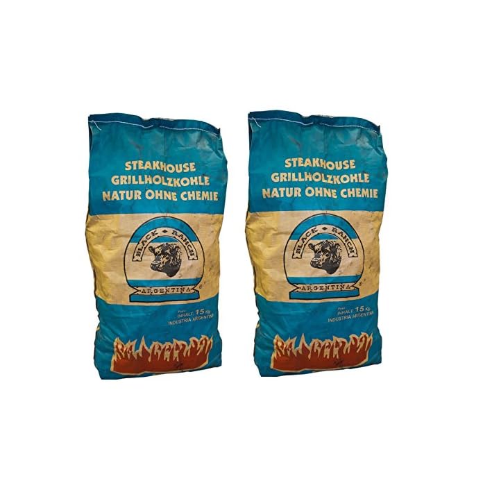 30 Kg Argentinische Quebracho Restaurant Holzkohle Black Ranch