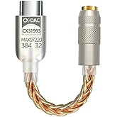 Klasse Type-C - 3.5 CX31993 MAX97220 &Ccedil;ip HiFi DAC Kartı Kulaklık Kablosu (USB başlık)